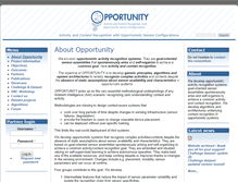 Tablet Screenshot of opportunity-project.eu